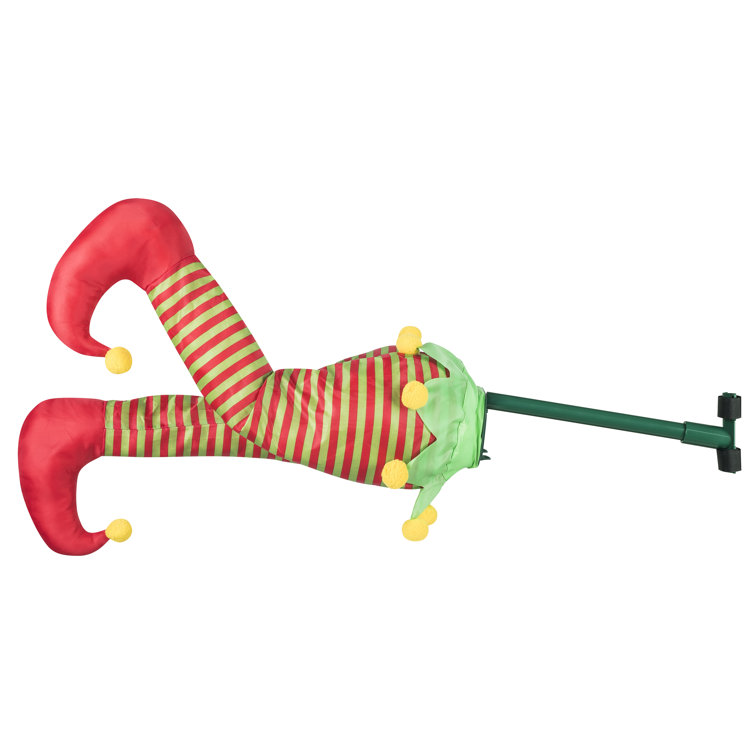 MrChristmas INDOOR/OUTDOOR ANIMATED CHRISTMAS KICKERELF Wayfair Canada